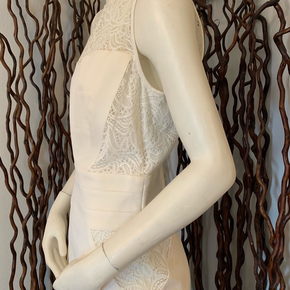 New Stunning Cache White Elegant Evening Dress - Picture 8 of 14